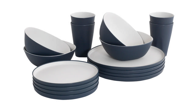 Gala Geschirrr-Set 4 Personen Navy Night