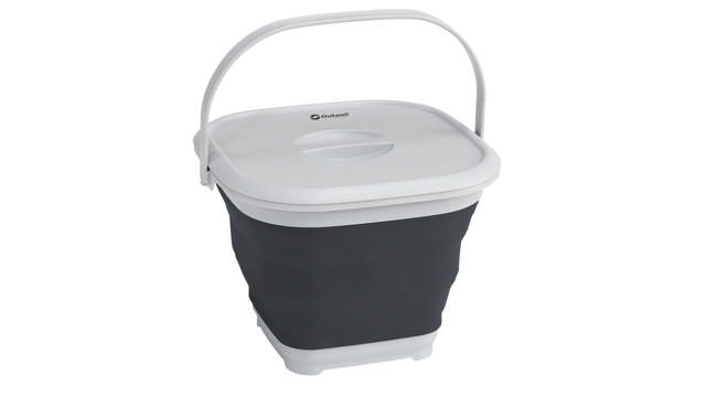 Collaps Bucket Square w/lid Navy Night