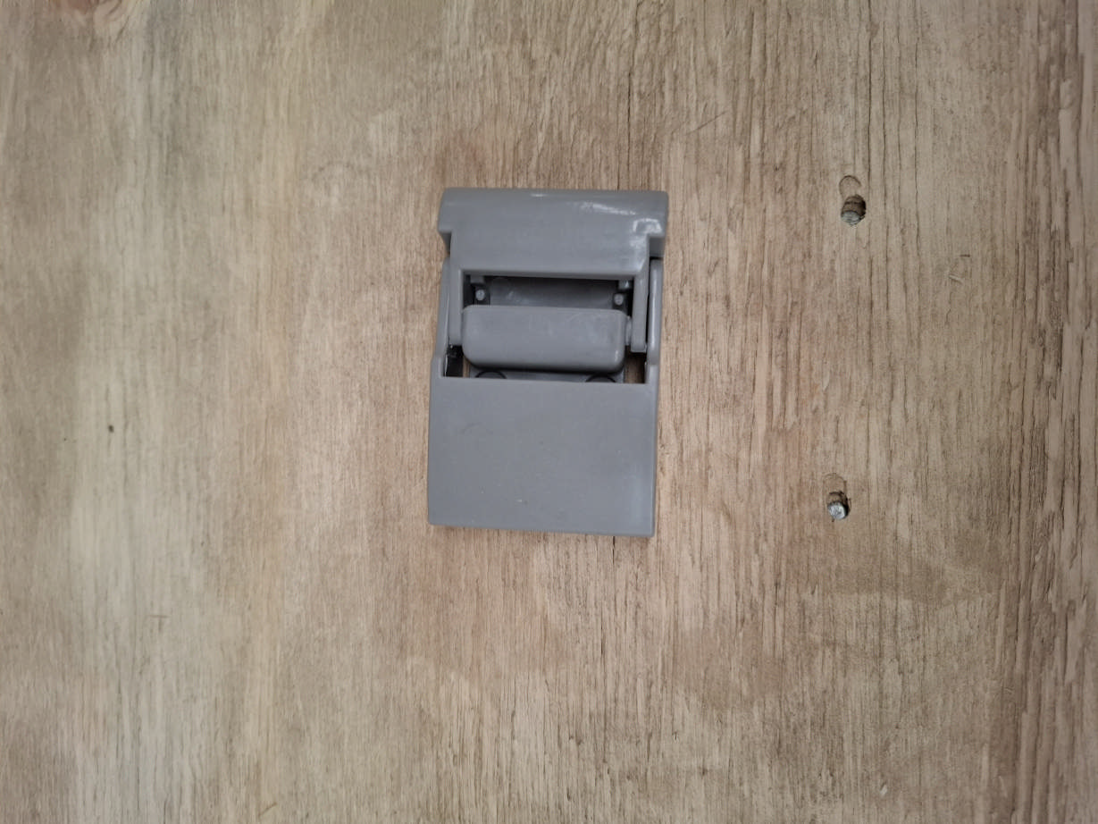 Closing Clip for Fulmar, Gray Plastic