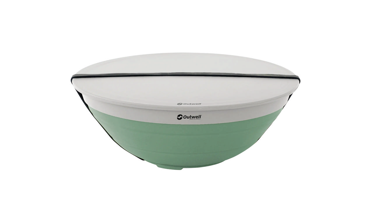 Collaps skål och durkslag Shadow Green