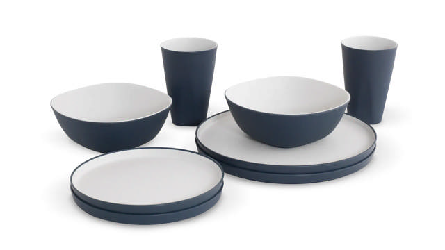 Gala Geschirrr-Set 2 Personen Navy Night