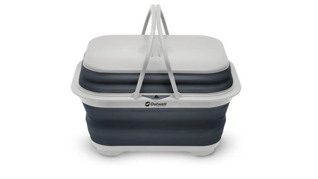 Collaps Washing Base w/handle & lid Navy Night