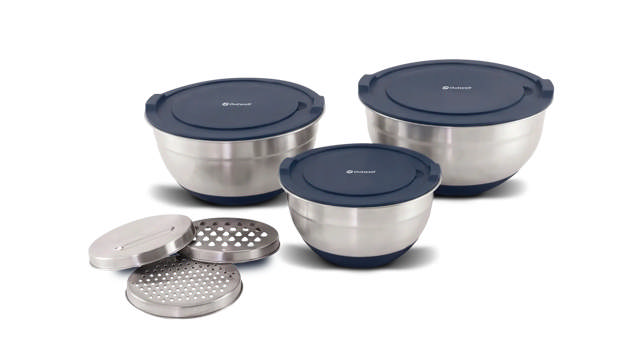 Chef Schüssel-Set mit Deckeln und Reiben