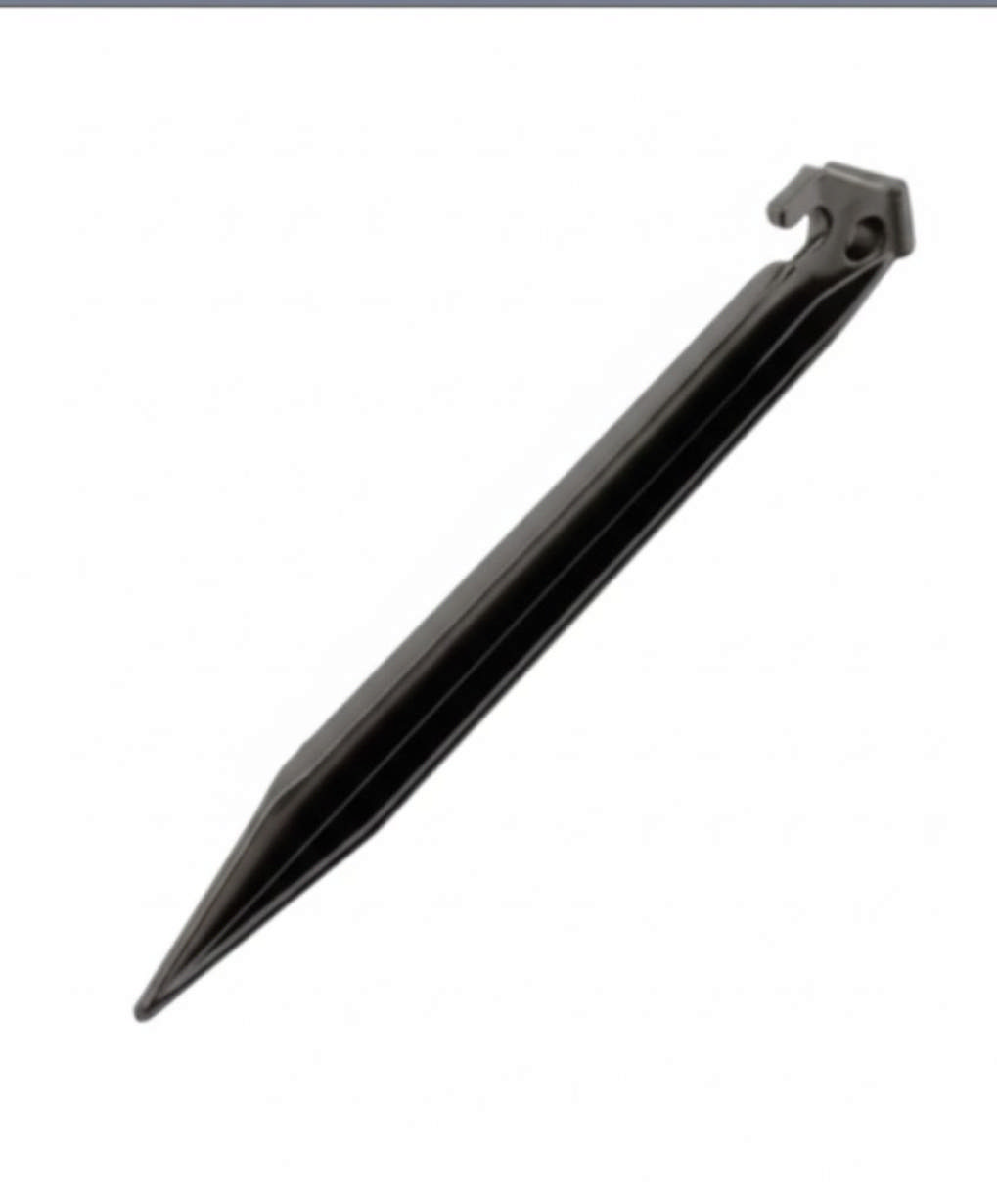 Black Plastic Peg