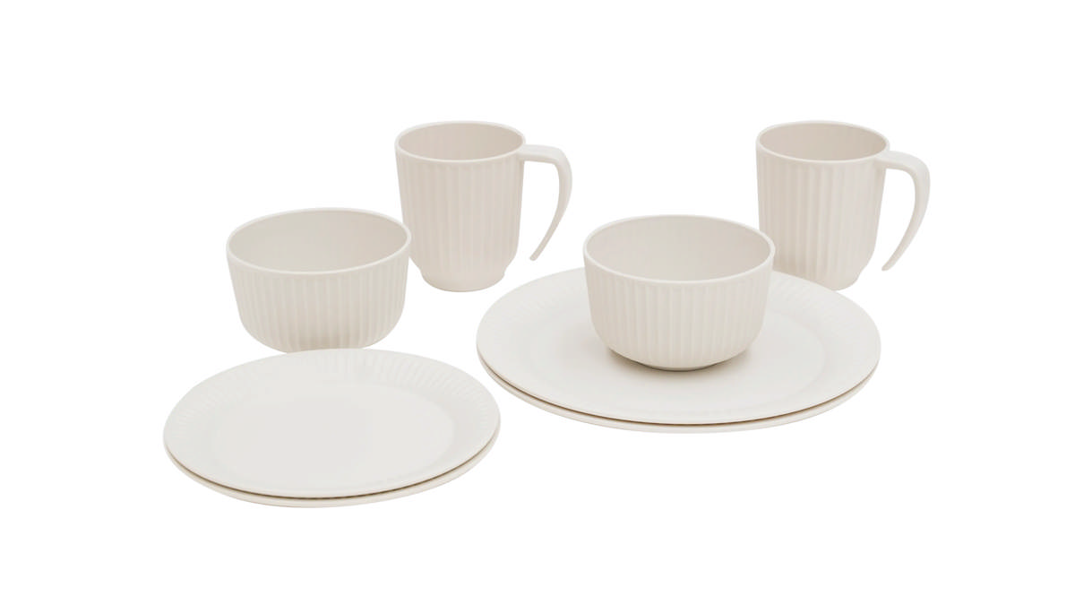 Delish service för 2 personer Sandstone