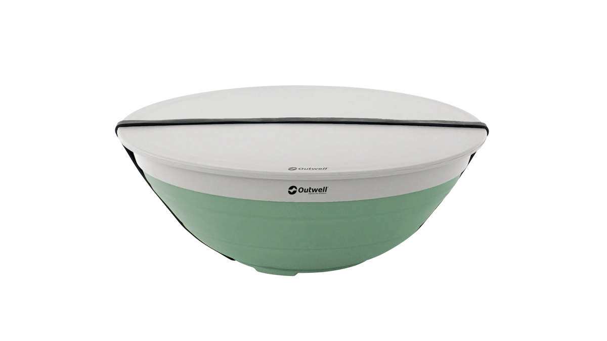 Collaps skål och durkslag Shadow Green
