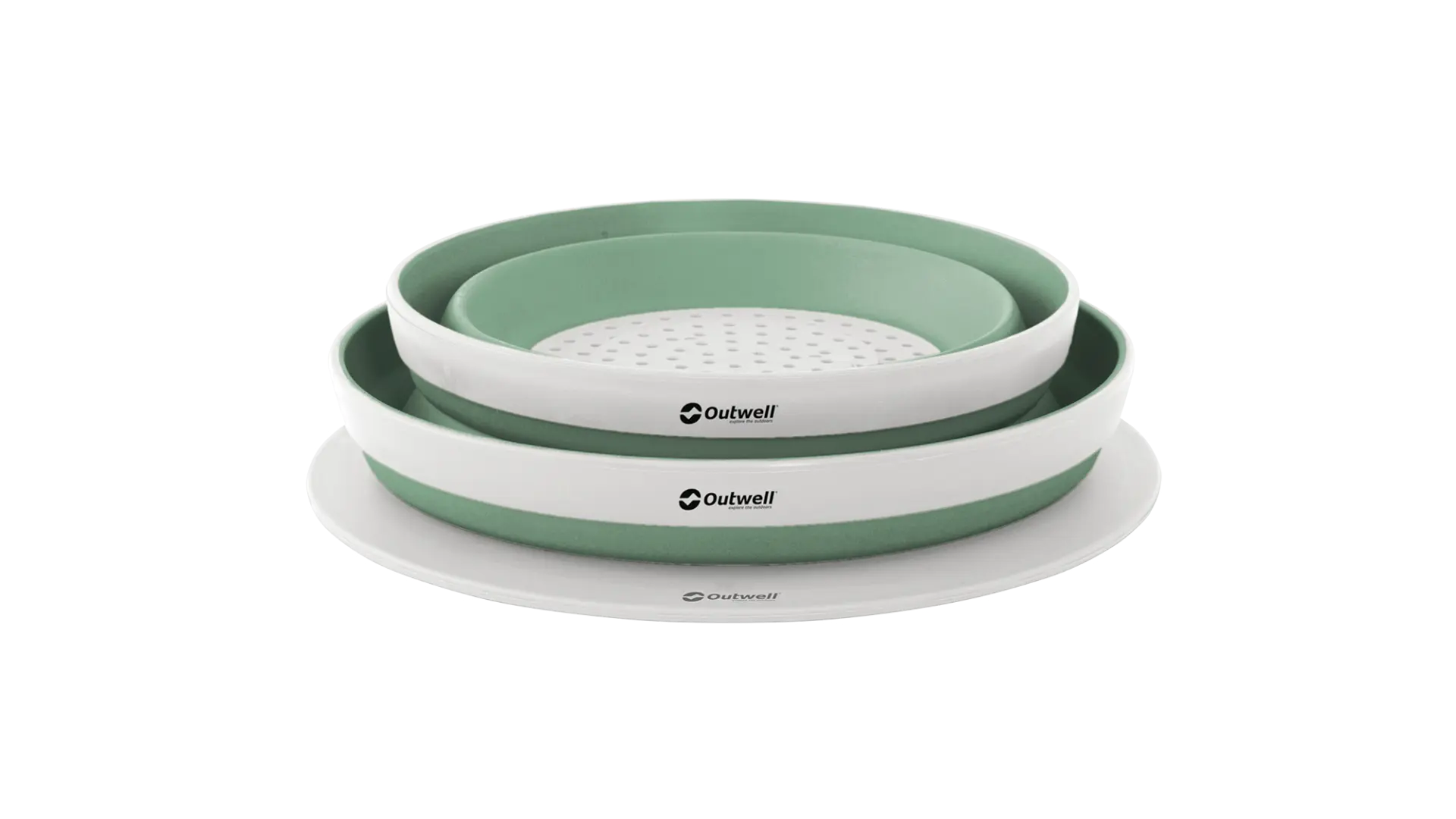 Shadow Colander Outwell Collaps Bowl & Colander Set Shadow Green - buy online direct ...