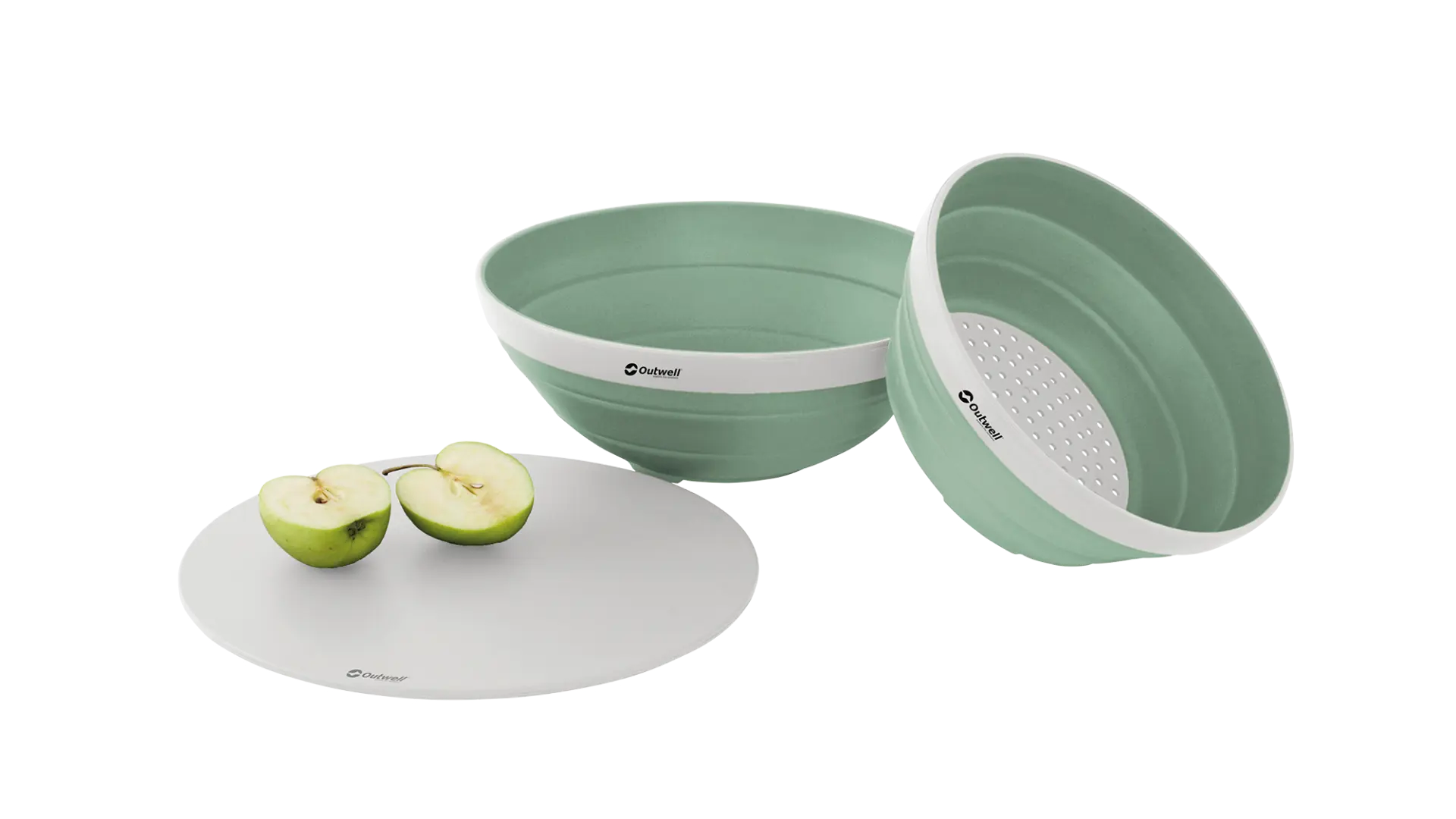 Shadow Colander Outwell Collaps Bowl & Colander Set Shadow Green - buy online direct ...