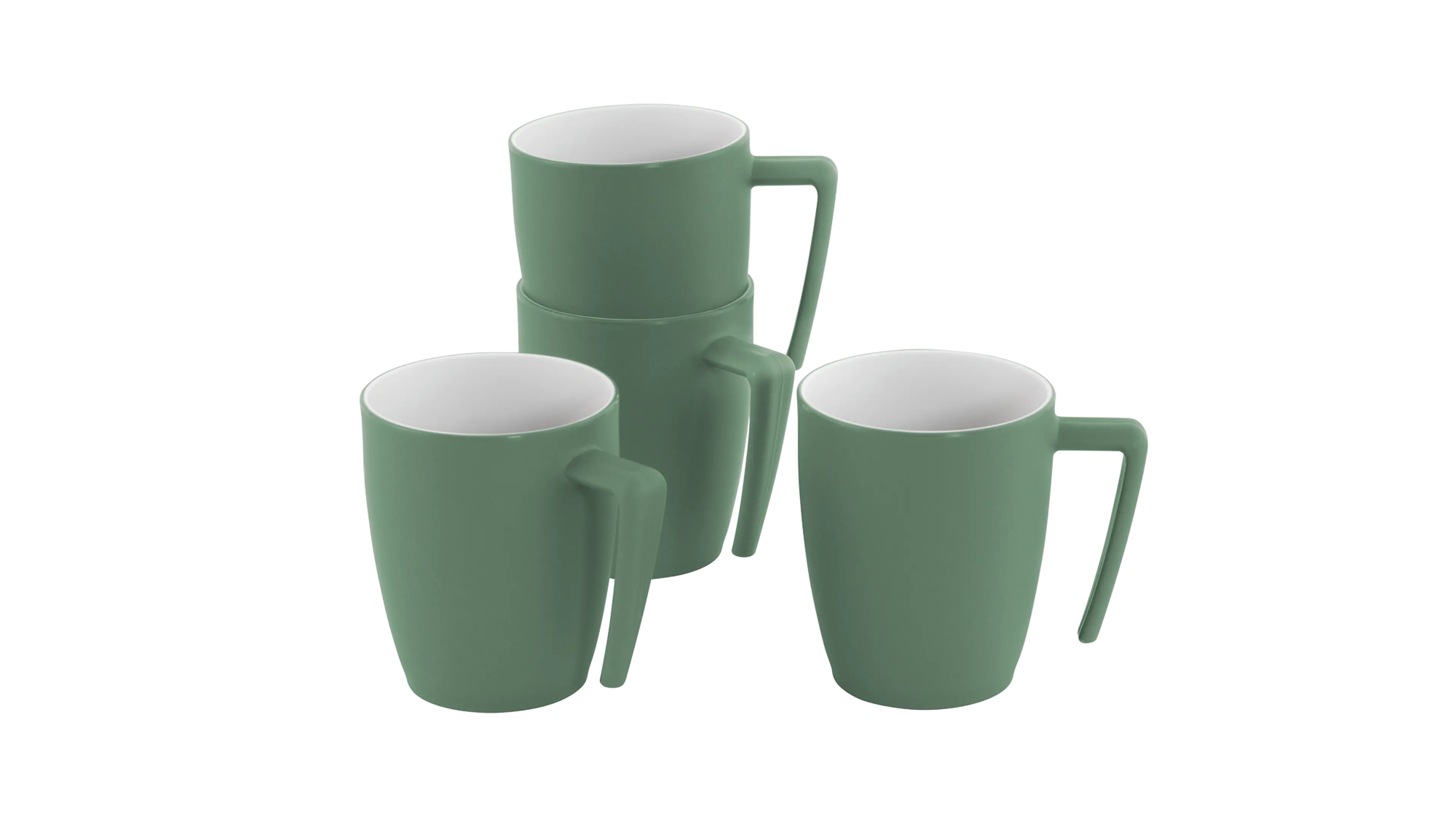 Gala muggset för 4 personer Shadow Green