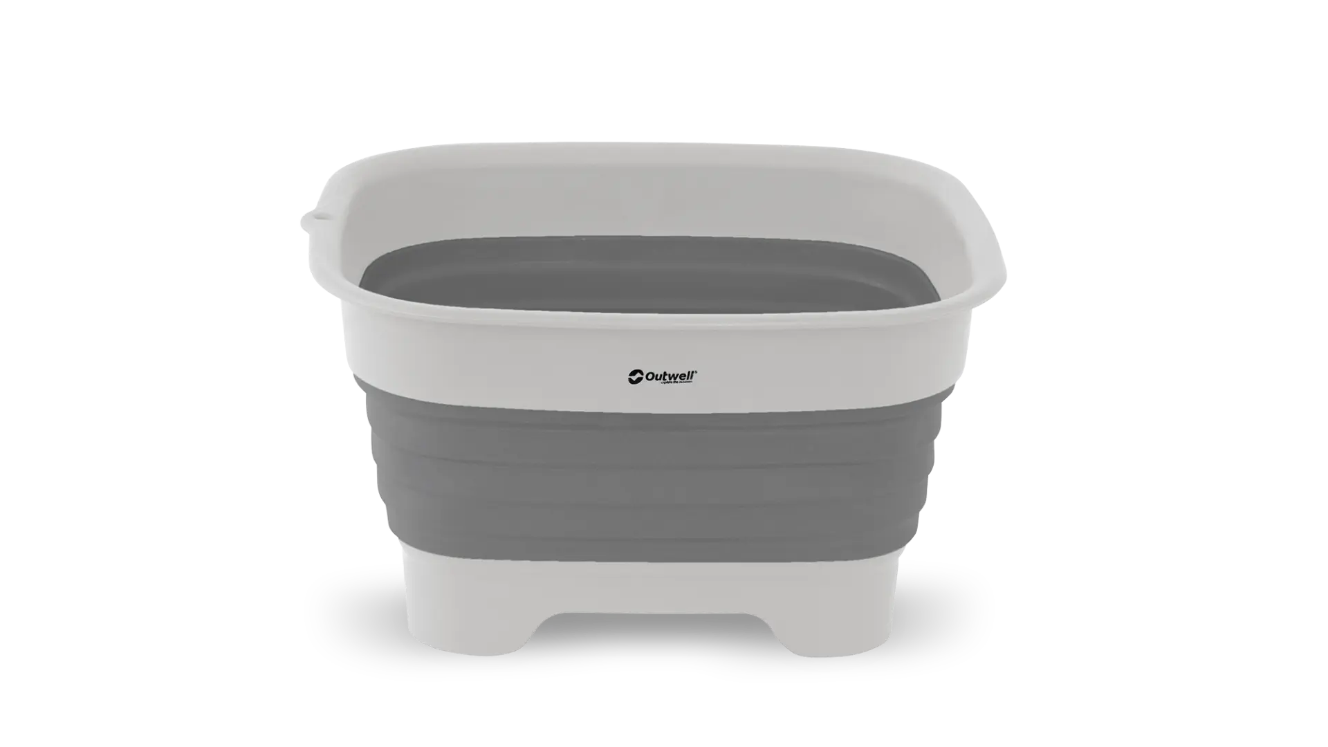 Collaps Wash Bowl w/drain Grey Mist