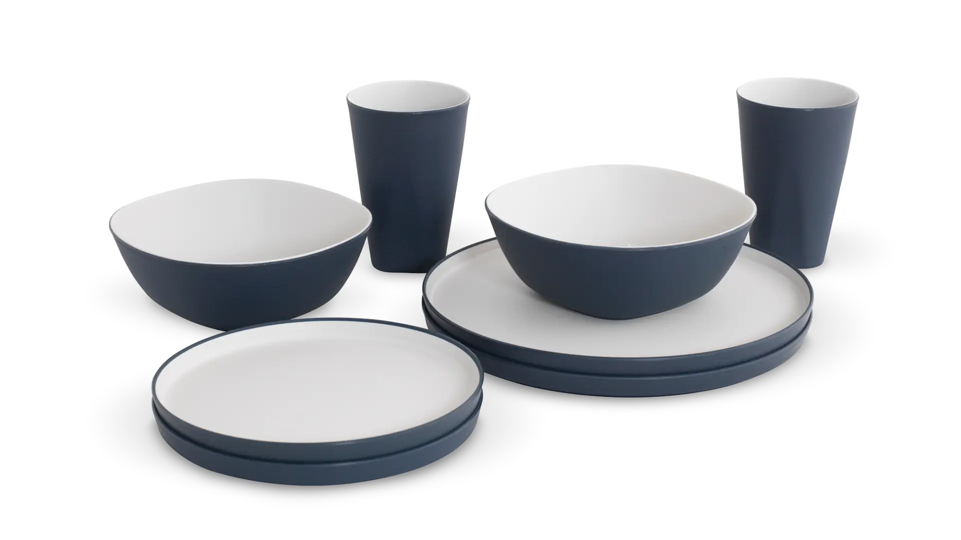 Gala 2 Person Dinner Set Navy Night
