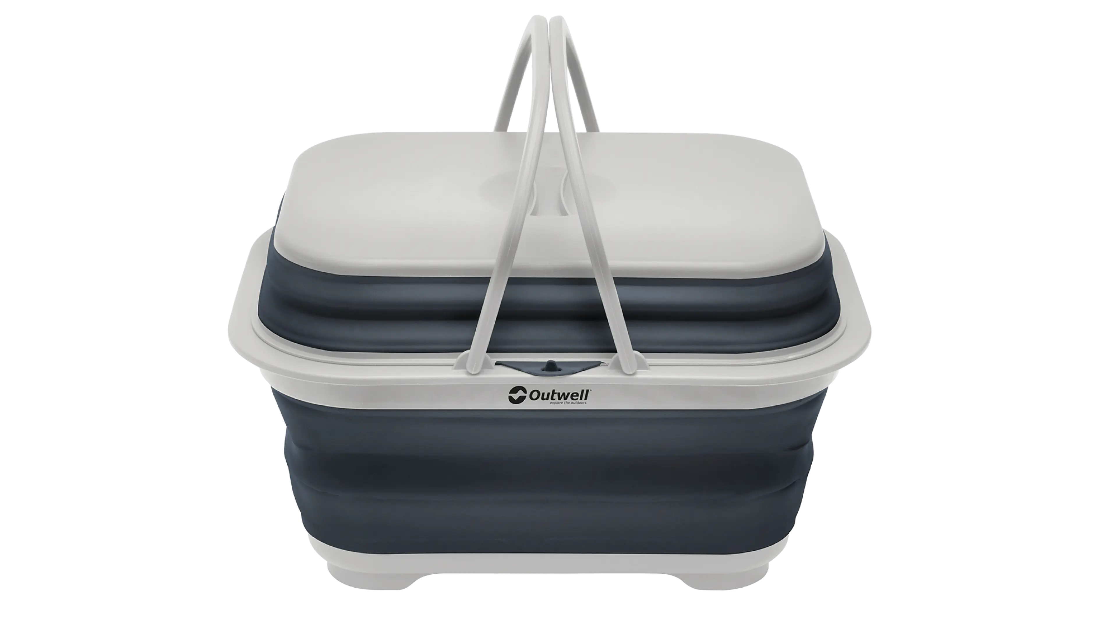 Collaps tvättbalja med handtag och lock Navy Night